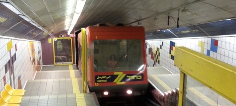 Carmelit-tunnelbanan i Haifa